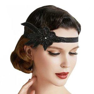 New Vintage Roaring 20s Flapper Headband